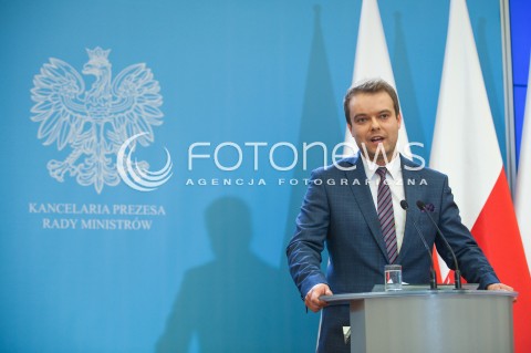  11.01.2016 WARSZAWA <br />NOWY RZECZNIK PRASOWY RZADU RAFAL BOCHENEK<br />N/Z RAFAL BOCHENEK<br /> 