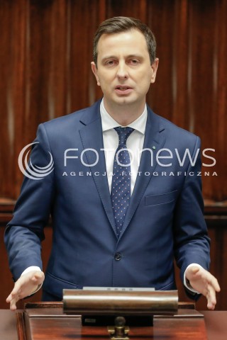  13.01.2016 WARSZAWA SEJM<br />POSIEDZENIE SEJMU VIII KADENCJI<br />N/Z WLADYSLAW KOSINIAK - KAMYSZ<br /> 