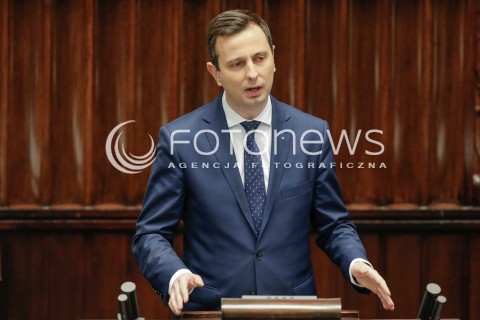  13.01.2016 WARSZAWA SEJM<br />POSIEDZENIE SEJMU VIII KADENCJI<br />N/Z WLADYSLAW KOSINIAK - KAMYSZ<br /> 