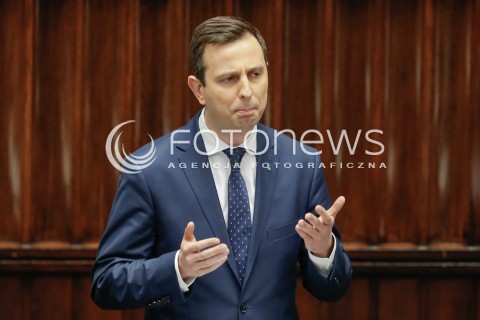  13.01.2016 WARSZAWA SEJM<br />POSIEDZENIE SEJMU VIII KADENCJI<br />N/Z WLADYSLAW KOSINIAK - KAMYSZ<br /> 