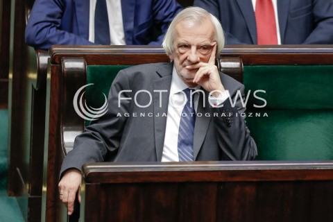  13.01.2016 WARSZAWA SEJM<br />POSIEDZENIE SEJMU VIII KADENCJI<br />N/Z RYSZARD TERLECKI<br /> 