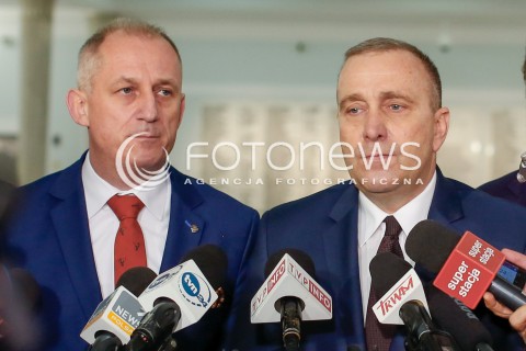  13.01.2016 WARSZAWA SEJM<br />POSIEDZENIE SEJMU VIII KADENCJI<br />N/Z SLAWOMIR NEUMANN GRZEGORZ SCHETYNA<br /> 