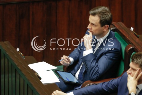  13.01.2016 WARSZAWA SEJM<br />POSIEDZENIE SEJMU VIII KADENCJI<br />N/Z WLADYSLAW KOSINIAK - KAMYSZ<br /> 