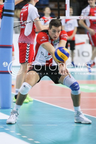  13.01.2016 RZESZOW<br />SIATKOWKA PLUSLIGA 2015/2016 MEN VOLLEYBALL POLAND POLISH PLUS LIGA LEAGUE SEASON 2015/2016<br />MECZ ASSECO RESOVIA RZESZOW - EFFECTOR KIELCE <br />N/Z THOMAS JAESCHKE SYLWETKA <br /> 