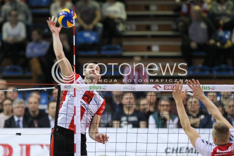  13.01.2016 RZESZOW<br />SIATKOWKA PLUSLIGA 2015/2016 MEN VOLLEYBALL POLAND POLISH PLUS LIGA LEAGUE SEASON 2015/2016<br />MECZ ASSECO RESOVIA RZESZOW - EFFECTOR KIELCE <br />N/Z DOMINIK WITCZAK <br /> 