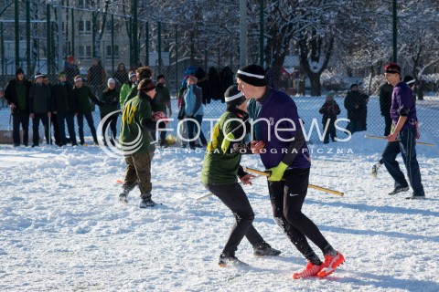  16.01.2016 WARSZAWA<br /> DRUGIE MISTRZOSTWA POLSKI W QUIDDITCHU<br />ELIMINACJE DO MISTRZOSTW EUROPY <br />N/Z MECZ ZESPOLOW KRAKOW DRAGONS I WARSAW MERMAIDS <br /> 