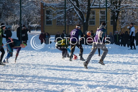  16.01.2016 WARSZAWA<br /> DRUGIE MISTRZOSTWA POLSKI W QUIDDITCHU<br />ELIMINACJE DO MISTRZOSTW EUROPY <br />N/Z MECZ ZESPOLOW KRAKOW DRAGONS I WARSAW MERMAIDS <br /> 