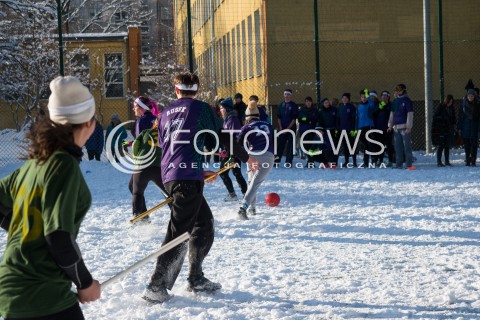  16.01.2016 WARSZAWA<br /> DRUGIE MISTRZOSTWA POLSKI W QUIDDITCHU<br />ELIMINACJE DO MISTRZOSTW EUROPY <br />N/Z MECZ ZESPOLOW KRAKOW DRAGONS I WARSAW MERMAIDS <br /> 