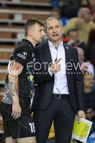  16.01.2016 RZESZOW<br />SIATKOWKA PLUSLIGA 2015/2016 MEN VOLLEYBALL POLAND POLISH PLUS LIGA LEAGUE SEASON 2015/2016<br />MECZ ASSECO RESOVIA RZESZOW - LOTOS TREFL GDANSK <br />N/Z KRZYSZTOF IGNACZAK ANDRZEJ KOWAL - I TRENER ( HEAD COACH ) <br /> 