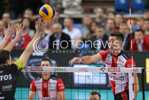  16.01.2016 RZESZOW<br />SIATKOWKA PLUSLIGA 2015/2016 MEN VOLLEYBALL POLAND POLISH PLUS LIGA LEAGUE SEASON 2015/2016<br />MECZ ASSECO RESOVIA RZESZOW - LOTOS TREFL GDANSK <br />N/Z THOMAS JAESCHKE <br /> 