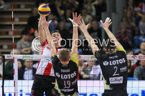  16.01.2016 RZESZOW<br />SIATKOWKA PLUSLIGA 2015/2016 MEN VOLLEYBALL POLAND POLISH PLUS LIGA LEAGUE SEASON 2015/2016<br />MECZ ASSECO RESOVIA RZESZOW - LOTOS TREFL GDANSK <br />N/Z THOMAS JAESCHKE <br /> 