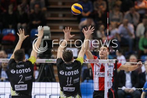  16.01.2016 RZESZOW<br />SIATKOWKA PLUSLIGA 2015/2016 MEN VOLLEYBALL POLAND POLISH PLUS LIGA LEAGUE SEASON 2015/2016<br />MECZ ASSECO RESOVIA RZESZOW - LOTOS TREFL GDANSK <br />N/Z THOMAS JAESCHKE <br /> 