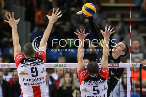  16.01.2016 RZESZOW<br />SIATKOWKA PLUSLIGA 2015/2016 MEN VOLLEYBALL POLAND POLISH PLUS LIGA LEAGUE SEASON 2015/2016<br />MECZ ASSECO RESOVIA RZESZOW - LOTOS TREFL GDANSK <br />N/Z DAMIAN SCHULZ <br /> 