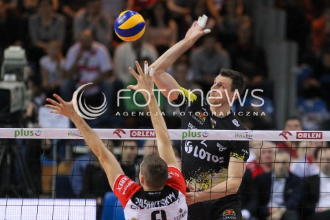  16.01.2016 RZESZOW<br />SIATKOWKA PLUSLIGA 2015/2016 MEN VOLLEYBALL POLAND POLISH PLUS LIGA LEAGUE SEASON 2015/2016<br />MECZ ASSECO RESOVIA RZESZOW - LOTOS TREFL GDANSK <br />N/Z WOJCIECH GRZYB <br /> 