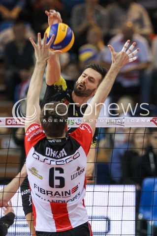  16.01.2016 RZESZOW<br />SIATKOWKA PLUSLIGA 2015/2016 MEN VOLLEYBALL POLAND POLISH PLUS LIGA LEAGUE SEASON 2015/2016<br />MECZ ASSECO RESOVIA RZESZOW - LOTOS TREFL GDANSK <br />N/Z BARTOSZ GAWRYSZEWSKI <br /> 