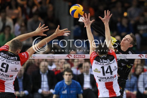  16.01.2016 RZESZOW<br />SIATKOWKA PLUSLIGA 2015/2016 MEN VOLLEYBALL POLAND POLISH PLUS LIGA LEAGUE SEASON 2015/2016<br />MECZ ASSECO RESOVIA RZESZOW - LOTOS TREFL GDANSK <br />N/Z DAMIAN SCHULZ <br /> 