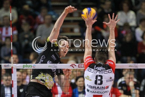  16.01.2016 RZESZOW<br />SIATKOWKA PLUSLIGA 2015/2016 MEN VOLLEYBALL POLAND POLISH PLUS LIGA LEAGUE SEASON 2015/2016<br />MECZ ASSECO RESOVIA RZESZOW - LOTOS TREFL GDANSK <br />N/Z MURPHY TROY <br /> 