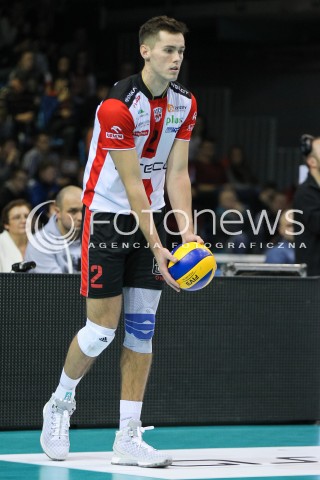  16.01.2016 RZESZOW<br />SIATKOWKA PLUSLIGA 2015/2016 MEN VOLLEYBALL POLAND POLISH PLUS LIGA LEAGUE SEASON 2015/2016<br />MECZ ASSECO RESOVIA RZESZOW - LOTOS TREFL GDANSK <br />N/Z THOMAS JAESCHKE SYLWETKA <br /> 