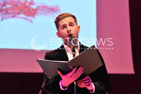  21.01.2016 WARSZAWA<br />KONCERT CHARYTATYWNY BUDZIMY MARIUSZA<br />N/Z MICHAL SLAWECKI<br /> 