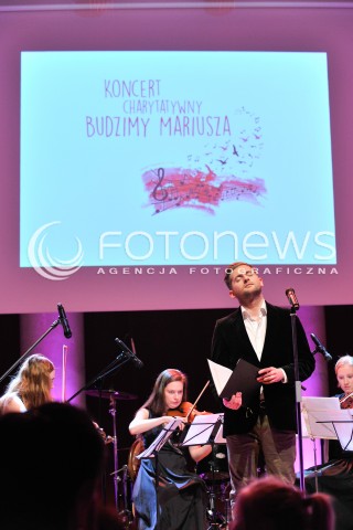  21.01.2016 WARSZAWA<br />KONCERT CHARYTATYWNY BUDZIMY MARIUSZA<br />N/Z MICHAL SLAWECKI<br /> 
