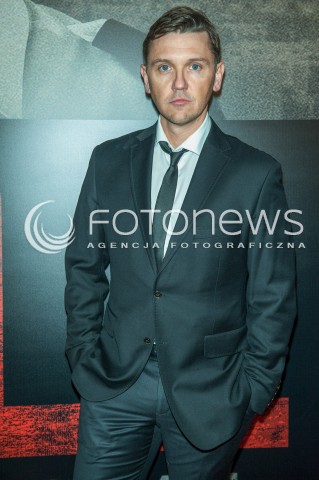  22.01.2016 WARSZAWA<br />PREMIERA FILMU PITBULL NOWE PORZADKI<br />N/Z KRZYSZTOF CZECZOT<br /> 
