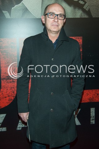  22.01.2016 WARSZAWA<br />PREMIERA FILMU PITBULL NOWE PORZADKI<br />N/Z ANDRZEJ KRZYWY<br /> 