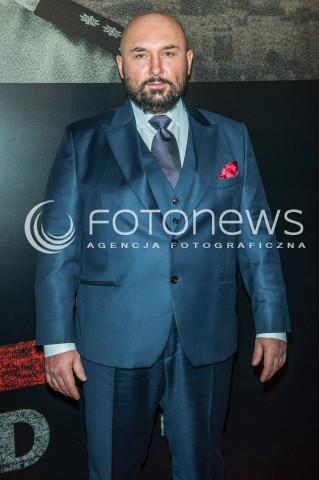  22.01.2016 WARSZAWA<br />PREMIERA FILMU PITBULL NOWE PORZADKI<br />N/Z PATRYK VEGA<br /> 