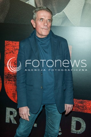  22.01.2016 WARSZAWA<br />PREMIERA FILMU PITBULL NOWE PORZADKI<br />N/Z MICHAL KULA<br /> 