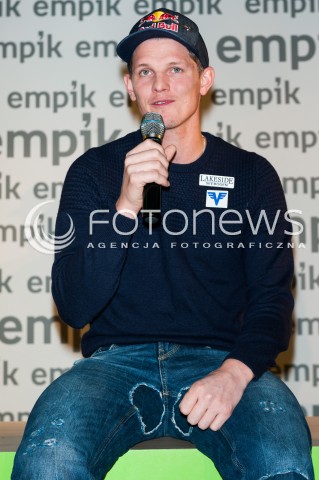  22.01.2016 WARSZAWA<br />
THOMAS MORGENSTERN W EMPIKU<br />
N/Z THOMAS MORGENSTERN<br />
 