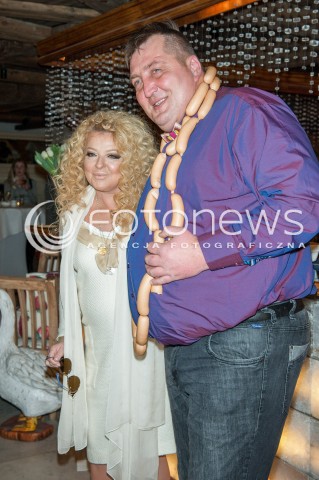  22.01.2016 WARSZAWA RESTAURACJA ALE GLORIA<br />MAGDA GESSLER PREZENTUJE AUTORSKI PROJEKT<br />N/Z MAGDA GESSLER ADAM KRASKO<br /> 