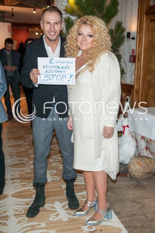  22.01.2016 WARSZAWA RESTAURACJA ALE GLORIA<br />MAGDA GESSLER PREZENTUJE AUTORSKI PROJEKT<br />N/Z MAGDA GESSLER KRZYSZTOF GOJDZ<br /> 