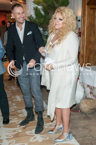  22.01.2016 WARSZAWA RESTAURACJA ALE GLORIA<br />MAGDA GESSLER PREZENTUJE AUTORSKI PROJEKT<br />N/Z MAGDA GESSLER KRZYSZTOF GOJDZ<br /> 