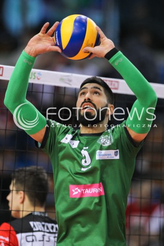  23.01.2016 RZESZOW<br />SIATKOWKA PLUSLIGA 2015/2016 MEN VOLLEYBALL POLAND POLISH PLUS LIGA LEAGUE SEASON 2015/2016<br />MECZ ASSECO RESOVIA RZESZOW - AZS CZESTOCHOWA <br />N/Z RAFAEL REDWITZ SYLWETKA <br /> 