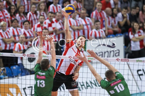  23.01.2016 RZESZOW<br />SIATKOWKA PLUSLIGA 2015/2016 MEN VOLLEYBALL POLAND POLISH PLUS LIGA LEAGUE SEASON 2015/2016<br />MECZ ASSECO RESOVIA RZESZOW - AZS CZESTOCHOWA <br />N/Z BARTOSZ KUREK <br /> 