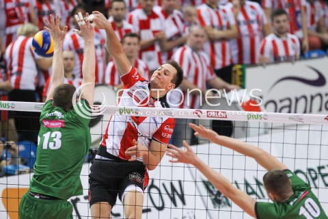  23.01.2016 RZESZOW<br />SIATKOWKA PLUSLIGA 2015/2016 MEN VOLLEYBALL POLAND POLISH PLUS LIGA LEAGUE SEASON 2015/2016<br />MECZ ASSECO RESOVIA RZESZOW - AZS CZESTOCHOWA <br />N/Z BARTOSZ KUREK <br /> 