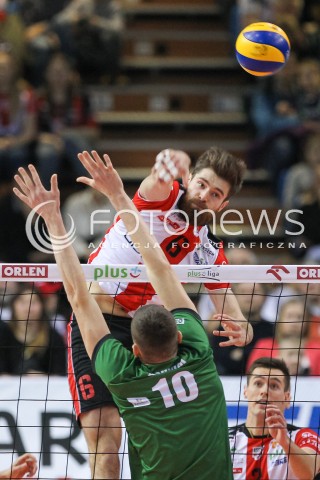  23.01.2016 RZESZOW<br />SIATKOWKA PLUSLIGA 2015/2016 MEN VOLLEYBALL POLAND POLISH PLUS LIGA LEAGUE SEASON 2015/2016<br />MECZ ASSECO RESOVIA RZESZOW - AZS CZESTOCHOWA <br />N/Z DAWID DRYJA <br /> 