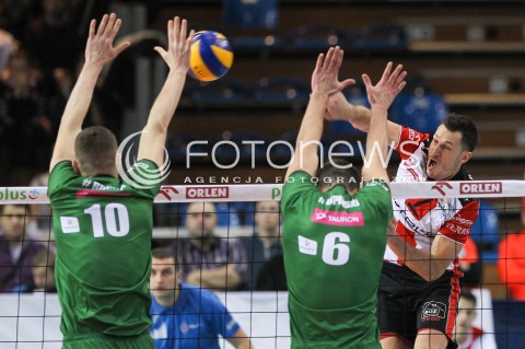  23.01.2016 RZESZOW<br />SIATKOWKA PLUSLIGA 2015/2016 MEN VOLLEYBALL POLAND POLISH PLUS LIGA LEAGUE SEASON 2015/2016<br />MECZ ASSECO RESOVIA RZESZOW - AZS CZESTOCHOWA <br />N/Z OLIEG ACHREM ( ALEH AKHREM ) <br /> 