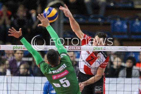  23.01.2016 RZESZOW<br />SIATKOWKA PLUSLIGA 2015/2016 MEN VOLLEYBALL POLAND POLISH PLUS LIGA LEAGUE SEASON 2015/2016<br />MECZ ASSECO RESOVIA RZESZOW - AZS CZESTOCHOWA <br />N/Z OLIEG ACHREM ( ALEH AKHREM ) <br /> 