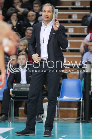  23.01.2016 RZESZOW<br />
SIATKOWKA PLUSLIGA 2015/2016 MEN VOLLEYBALL POLAND POLISH PLUS LIGA LEAGUE SEASON 2015/2016<br />
MECZ ASSECO RESOVIA RZESZOW - AZS CZESTOCHOWA <br />
N/Z ANDRZEJ KOWAL - I TRENER ( HEAD COACH ) SYLWETKA <br />
 