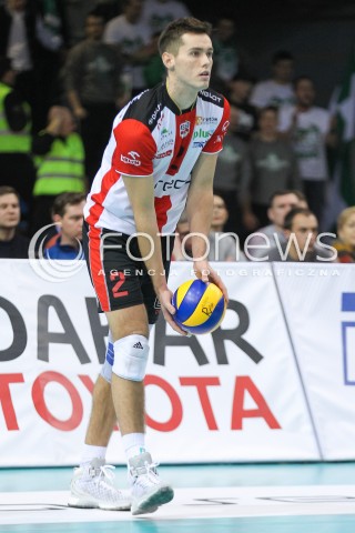  23.01.2016 RZESZOW<br />
SIATKOWKA PLUSLIGA 2015/2016 MEN VOLLEYBALL POLAND POLISH PLUS LIGA LEAGUE SEASON 2015/2016<br />
MECZ ASSECO RESOVIA RZESZOW - AZS CZESTOCHOWA <br />
N/Z THOMAS JAESCHKE SYLWETKA <br />
 