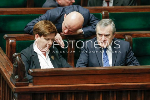 Posiedzenie Sejmu w Warszawie