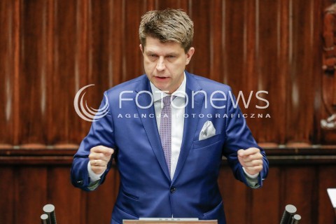  27.01.2016 WARSZAWA SEJM<br />POSIEDZENIE SEJMU VIII KADENCJI<br />N/Z RYSZARD PETRU<br /> 