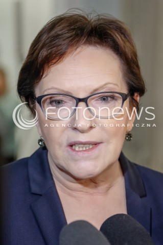  27.01.2016 WARSZAWA SEJM<br />POSIEDZENIE SEJMU VIII KADENCJI<br />N/Z EWA KOPACZ<br /> 
