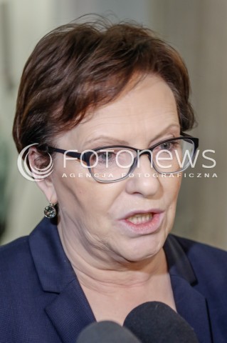  27.01.2016 WARSZAWA SEJM<br />POSIEDZENIE SEJMU VIII KADENCJI<br />N/Z EWA KOPACZ<br /> 