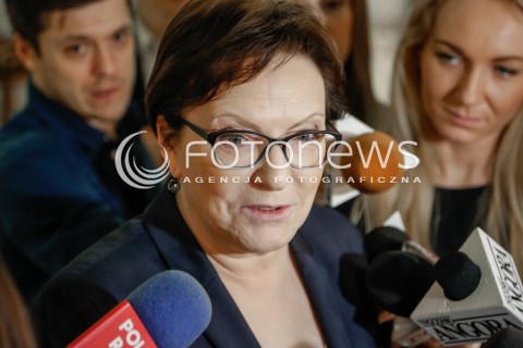  27.01.2016 WARSZAWA SEJM<br />POSIEDZENIE SEJMU VIII KADENCJI<br />N/Z EWA KOPACZ<br /> 