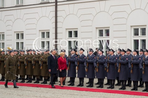  28.01.2016 WARSZAWA<br /> OFICJALNA WIZYTA PREZYDENT REPUBLIKI CHORWACJI W POLSCE  <br />N/Z PREZYDENT RP ANDRZEJ DUDA ORAZ PREZYDENT REPUBLIKI CHORWACJI KOLINDA GRABAR KITAROVIC  <br /> 