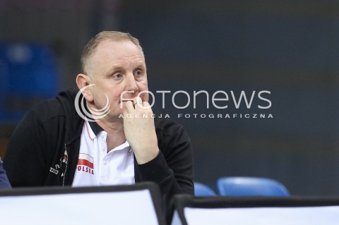  30.01.2016 RZESZOW<br />SIATKOWKA ORLEN LIGA 2015/2016 WOMEN VOLLEYBALL POLAND POLISH ORLENLIGA LEAGUE SEASON 2015/2016 <br />MECZ DEVELOPRES SKYRES RZESZOW - LEGIONOVIA LEGIONOWO <br />N/Z JACEK NAWROCKI - TRENER REPREREZENTACJI KOBIET OGLADA MECZ<br /> 