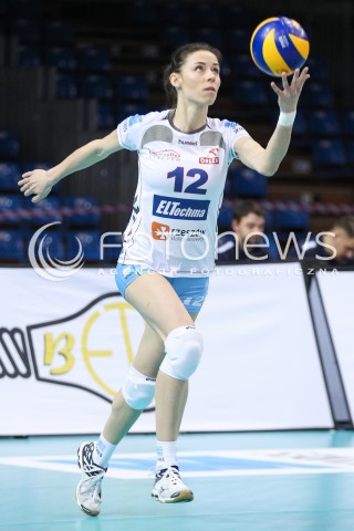  30.01.2016 RZESZOW<br />SIATKOWKA ORLEN LIGA 2015/2016 WOMEN VOLLEYBALL POLAND POLISH ORLENLIGA LEAGUE SEASON 2015/2016 <br />MECZ DEVELOPRES SKYRES RZESZOW - LEGIONOVIA LEGIONOWO <br />N/Z MAGDA JAGODZINSKA SYLWETKA <br /> 