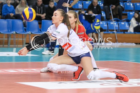  30.01.2016 RZESZOW<br />SIATKOWKA ORLEN LIGA 2015/2016 WOMEN VOLLEYBALL POLAND POLISH ORLENLIGA LEAGUE SEASON 2015/2016 <br />MECZ DEVELOPRES SKYRES RZESZOW - LEGIONOVIA LEGIONOWO <br />N/Z ADRIANNA ADAMEK <br /> 