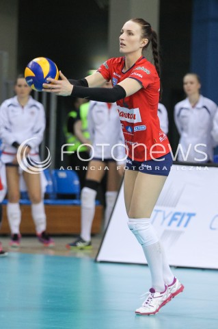  30.01.2016 RZESZOW<br />SIATKOWKA ORLEN LIGA 2015/2016 WOMEN VOLLEYBALL POLAND POLISH ORLENLIGA LEAGUE SEASON 2015/2016 <br />MECZ DEVELOPRES SKYRES RZESZOW - LEGIONOVIA LEGIONOWO <br />N/Z DARIA PASZEK SYLWETKA <br /> 